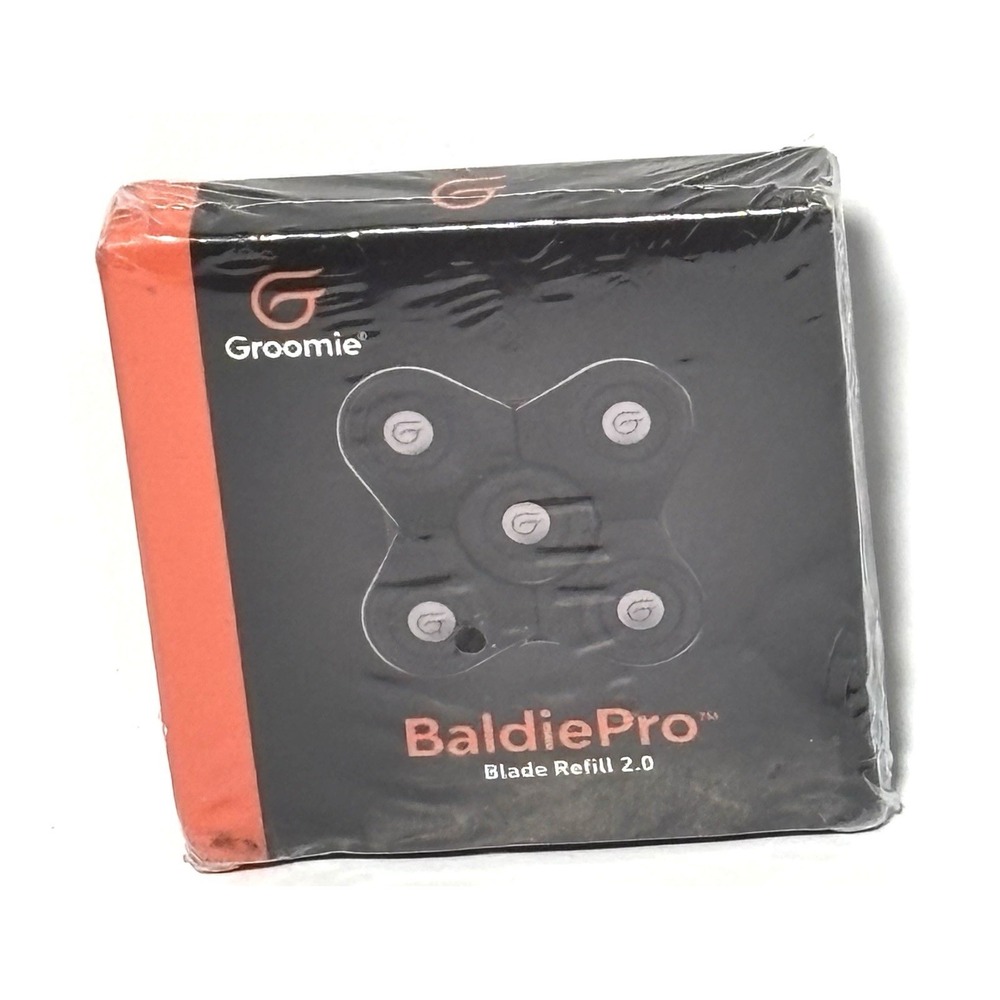 Groomie BaldiePro Blade Refill 2.0 Replacement Shaver Heads 5D Flex GM134 NIP